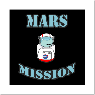 mars mission Posters and Art